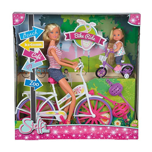 Simba 105733045Toys - Steffi Love Bike Ride Playset, Multicolor