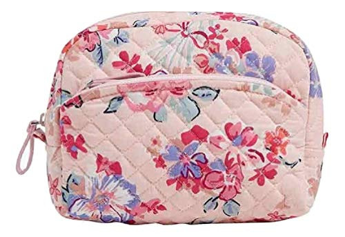 Vera Bradley Iconic Medium Cosmetic in Pretty Posies Pink