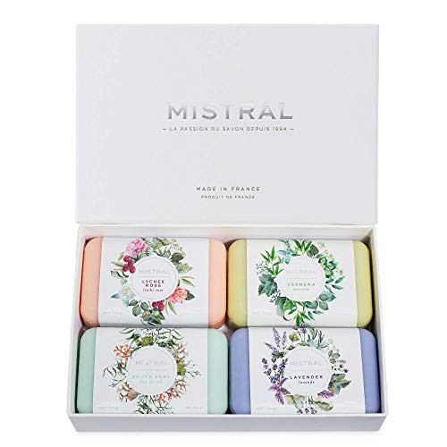 Mistral Bar Soap Organic Classics 4 Bars Mistral Bar Soap Organic Classics 4 Bars