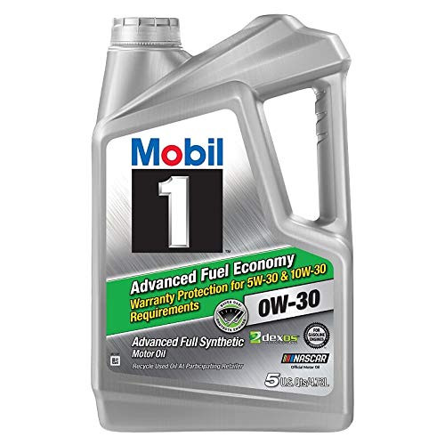 Mobil 1 Advanced Fuel Economy Full Synthetic Motor Oil 0W 30 5QT Mobil 1 Advanced Fuel Economy Full Synthetic Motor Oil 0W 30 5QT