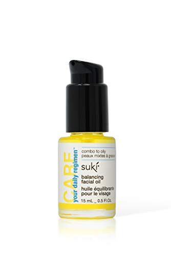 Suki Skincare Balancing Facial Oil   With Organic Jojoba Oil  Lavender  Chamomile  and Calendula   Sebum Equalizing Complexes Calm   Sooth Skin   15 ml