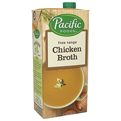 Pacific Foods Free Range Chicken Broth 32oz 12 pack Keto Friendly Pacific Foods Free Range Chicken Broth 32oz 12 pack Keto Friendly