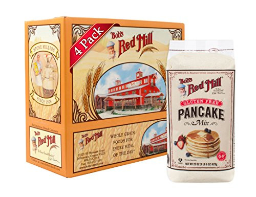 Bob s Red Mill Gluten Free Pancake Mix 22 ounce Pack of 4 Bob s Red Mill Gluten Free Pancake Mix 22 ounce Pack of 4