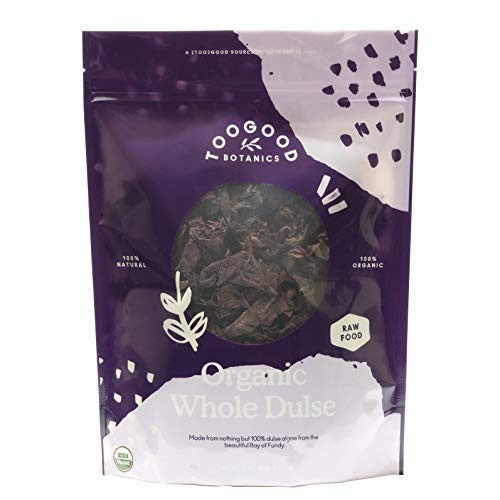 Organic Dulse Leaf Whole  Bay of Fundy  New Brunswick  non GMO  Natural Harvest  8 oz 0 5 pounds   Certified Organic
