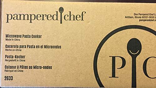 PAMPERED CHEF PASTA COOKER  NEW OUT 2018