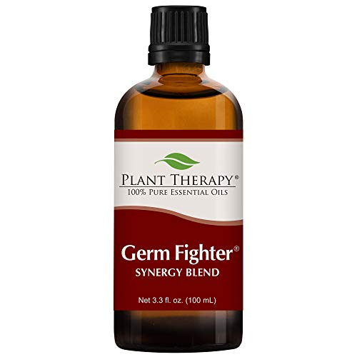 Plant Therapy Essential Oils Germ Fighter Synergy Sinus Health and Cold Blend 100 Pure Undiluted Natural Aromatherapy Therapeutic Grade 100 mL 3 3 oz Plant Therapy Essential Oils Germ Fighter Synergy Sinus Health and Cold Blend 100 Pure Undiluted Natural Aromatherapy Therapeutic Grade 100 mL 3 3 oz
