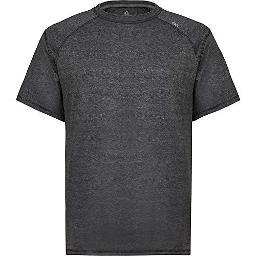 tasc Performance Carrollton T Shirt  Black Heather  Medium