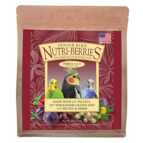 LAFEBER S Senior Bird Nutri Berries Pet Bird Food Made with Non GMO and Human Grade Ingredients for Parakeets Cockatiels 3lb LAFEBER S Senior Bird Nutri Berries Pet Bird Food Made with Non GMO and Human Grade Ingredients for Parakeets Cockatiels 3lb