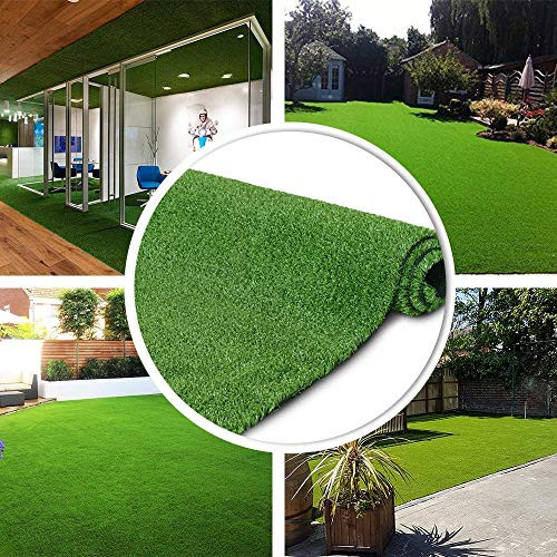 Artificial Grass Turf Lawn   4FTX6FT 24 Square FT  Indoor Outdoor Garden Lawn Landscape Synthetic Grass Mat