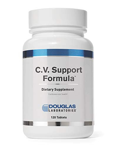 Douglas Laboratories   C V  Support Formula   Vitamins  Minerals  Enzymes  Herbals  and Nutrients to Support The Cardiovascular System   120 Tablets