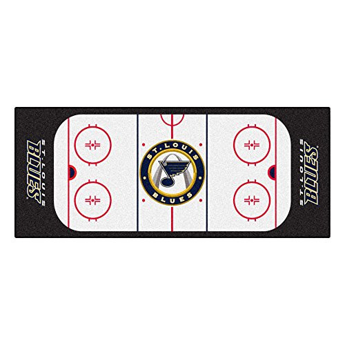 FANMATS NHL St Louis Blues Nylon Face Football Field Runner