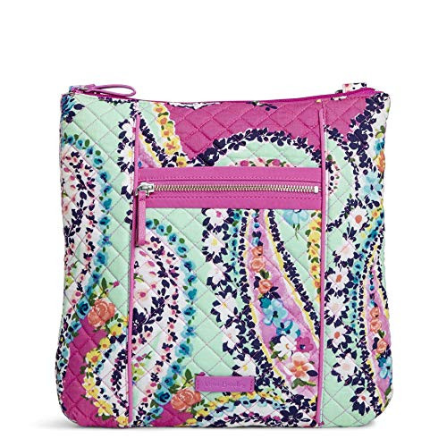 Vera Bradley Signature Cotton Hipster Crossbody Purse  Wildflower Paisley Vera Bradley Signature Cotton Hipster Crossbody Purse  Wildflower Paisley