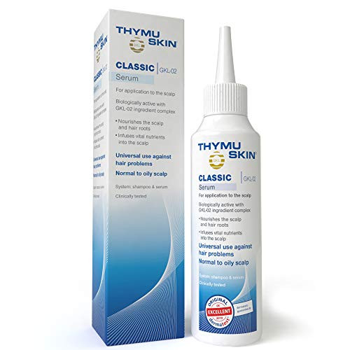THYMUSKIN Classic   Hair Care Peptides Shampoo   Serum for Hair Growth Due to Hair Loss  for Scalp and Damaged Hair 2 Step System  Classic Serum 100 ml