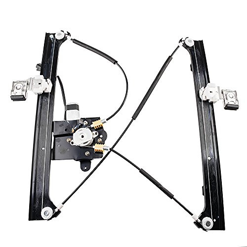 SUNROAD Power Window Lift Regulator   Motor Assembly Front Right Passenger Side fit for 2002 2003 2004 2005 2006 2007 2008 2009 Trailblazer 2002 2009 GMC Envoy 2004 2007 Buick Rainier