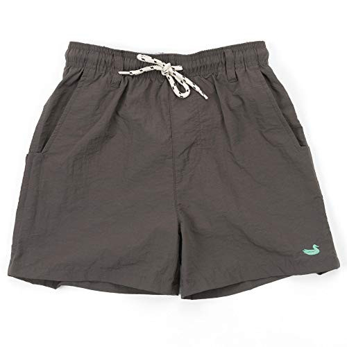 Youth Dockside Swim Trunk  Midnight Gray  Youth Large
