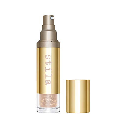 stila Hide and Chic Liquid Foundation Makeup  Medium 2 Neutral Undertones  1 Fl Oz