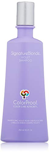 ColorProof SignatureBlonde Violet Shampoo 8 5 Fl Oz   Purple Shampoo for Blonde  Cuts Brass  Color Safe  Vegan  Sulfate Free  Salt Free   Professional