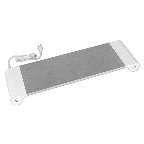 EForces Smart Computer Monitor Stand with 4 USB Ports and Keyboard Storage Space for Monitor, Laptop, PC, Desk Stand, and More