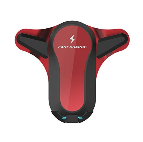 Wireless Car Charger, Qi Wireless Fast Charger Car Mount, Air Vent Phone Holder, Compatible with All Qi-Enabled Phones (red) Wireless Car Charger, Qi Wireless Fast Charger Car Mount, Air Vent Phone Holder, Compatible with All Qi-Enabled Phones (red)