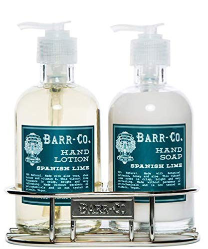 Barr Co Spanish Lime Hand and Body Duo and Caddy Set
