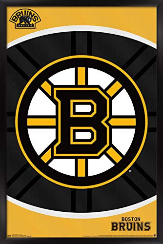 Trends International Wall Poster Boston Bruins Logo  22 375 x 34