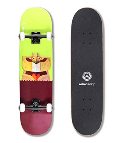 MINORITY 32inch Maple Skateboard  Cheetah