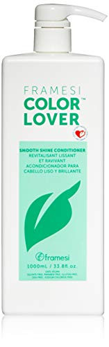 Framesi Color Lover Smooth Shine Conditioner  Sulfate Free Conditioner  Color Treated Hair  33 8 fl oz