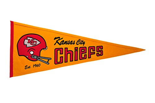 Winning Streak NFL Kansas City Chiefs Throwback Pennant