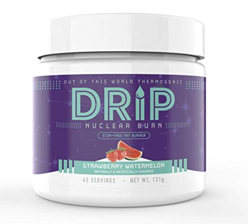Drip   Caffeine Free Fat Burner   Weight Loss Supplement  Metabolism Booster   Stimulant Free Thermogenic   for Men and Women  Strawberry Watermelon