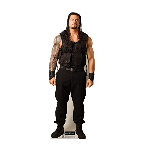 Cardboard People Roman Reigns Life Size Cardboard Cutout Standup   WWE