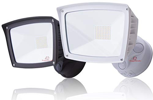 4800 Lumens   LED Wall Flood Light   Bronze  3000K Warm White   LED Wall Light   ETL   DLC Wall Flood Light   Security Flood Light
