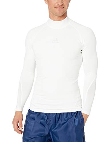 adidas Soccer Alphaskin Sport Long sleeve Climawarm Tee  White  Large