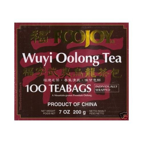 Foojoy Wuyi Oolong  Wu Long  Weight Loss Tea 100 Tea Bags  Pack of 3