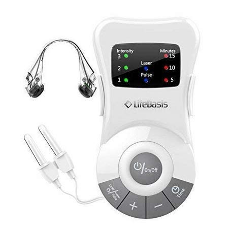 Life Basis Rhinitis Laser Treatment Machine Anti Snore Device IR Rhinitis Device for Snore Stuffy Nose Nasal Itching Sneezing Sinusitis Cold Cure