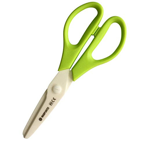 Betor Ceramic Scissors MRI Safe Full Plastic Handle 2 6 inch Cutting Edge Non Ferrous