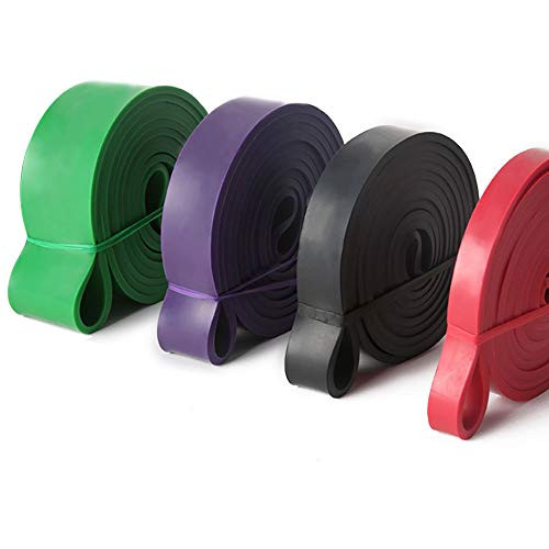 Imason Pull Up Assist Band Exercise Resistance Workout Bands for Strength Training  Set of 4