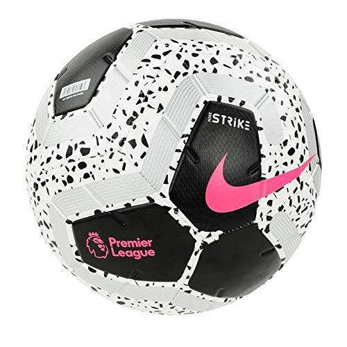 Nike Premier League Strike Ball  White Black Pink  5