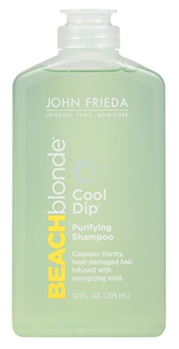 John Frieda Shampoo Beach Blonde 10 Ounce  Cool Dip   295ml   2 Pack