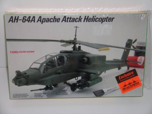 Testors Italeri  McDonnell Douglas AH 64A Apache Attack Helicopter  Plastic Model Kit