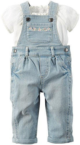 Carter s Baby Girls  2 Pc Sets 127g236  Denim  New Born