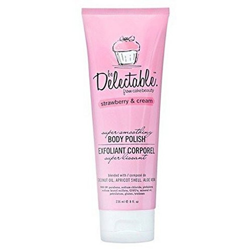 Delectable by Cake Beauty Super Smoothing Body Polish  Strawberry   Cream