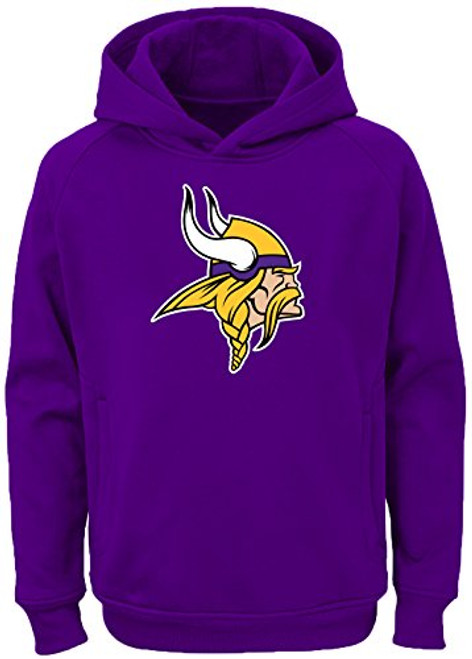 NFL Youth Team Color Performance Primary Logo Pullover Sweatshirt Hoodie X Large 18 20 Minnesota Vikings NFL Youth Team Color Performance Primary Logo Pullover Sweatshirt Hoodie X Large 18 20 Minnesota Vikings