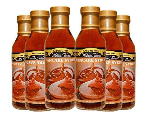 Walden Farms Calorie Free  Carb Free Pancake Syrup 6 Bottles   12 Oz Each
