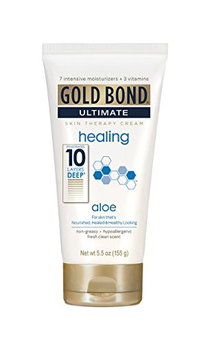Gold Bond Ultimate Skin Therapy Cream  Healing  Aloe  5 5 Ounce  Pack of 6