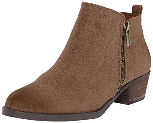 Carlos by Carlos Santana Women s Brie Ankle Bootie  Cognac  5 5 US 5 5 M US