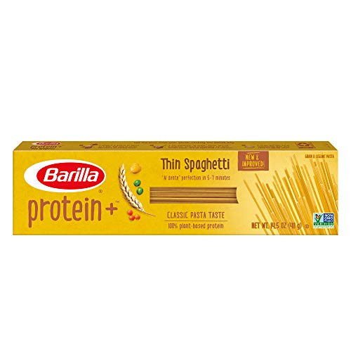 Barilla Protein Plus Pasta  Spaghetti  14 5 Ounce  Pack of 20 Barilla Protein Plus Pasta  Spaghetti  14 5 Ounce  Pack of 20