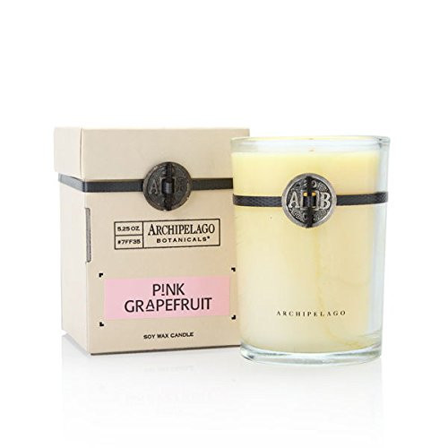 Archipelago Pink Grapefruit Boxed Candle, 5.2 Oz.
