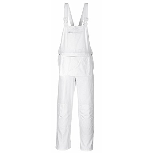 Portwest Bolton Painters Bib  White  Small