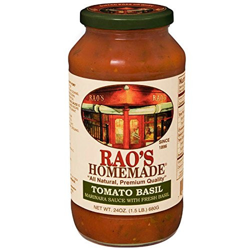 Raos Sauce Tmo Basil 24 oz  Pack of 4