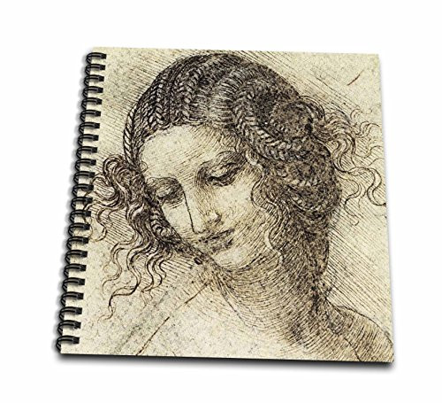 3dRose db_5312_1 Leda-Drawing Book, 8 by 8-Inch